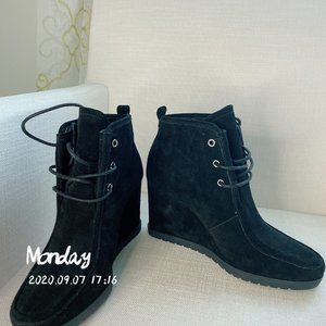 Michael Kors Womens tamata Fabric Black Booties